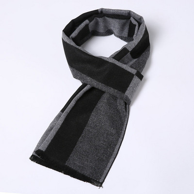 Divatos férfi színű, bojtos sál