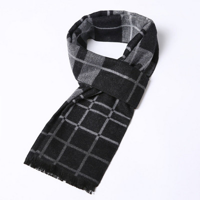 Divatos férfi színű, bojtos sál