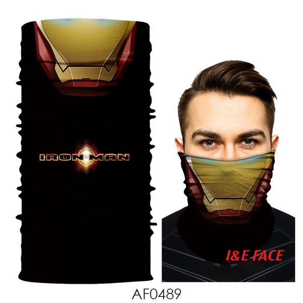 Naptól védő szélálló férfi hegyi sál - motorháztetős típusú