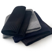 Férfi alkalmi sál meleg béléssel, több színben