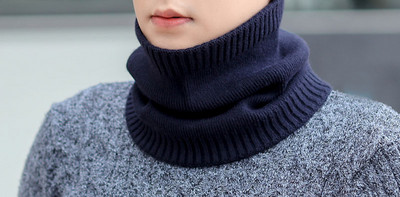 Férfi alkalmi sál meleg béléssel, több színben