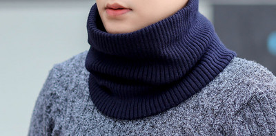 Férfi alkalmi sál meleg béléssel, több színben