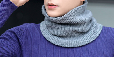 Férfi alkalmi sál meleg béléssel, több színben