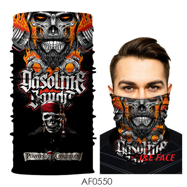 Férfi motorháztető, maszk típusú - alkalmas mindennapi és szabadtéri sportokhoz