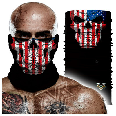 Férfi sál és arcmaszk, sokféle alkalmazással - gyorsan száradó