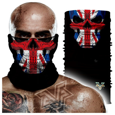 Férfi sál és arcmaszk, sokféle alkalmazással - gyorsan száradó