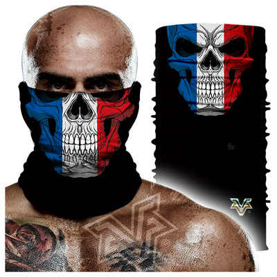 Férfi sál és arcmaszk, sokféle alkalmazással - gyorsan száradó