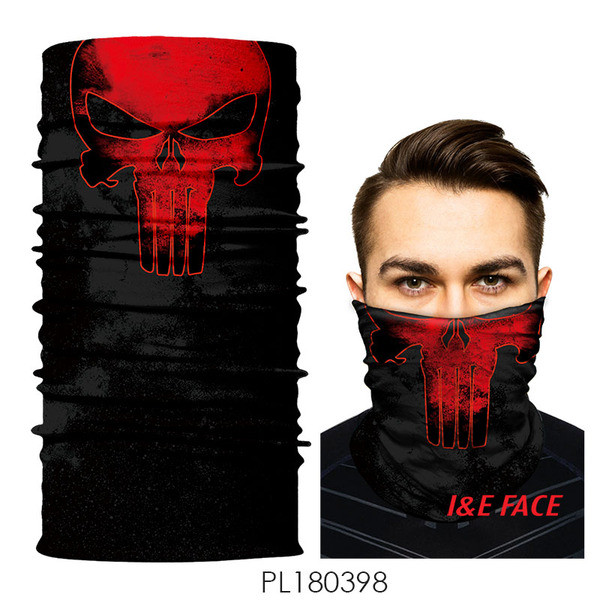 Férfi motorháztető, maszk típusú koponyafelrakással