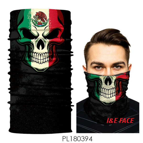 Férfi motorháztető, maszk típusú koponyafelrakással