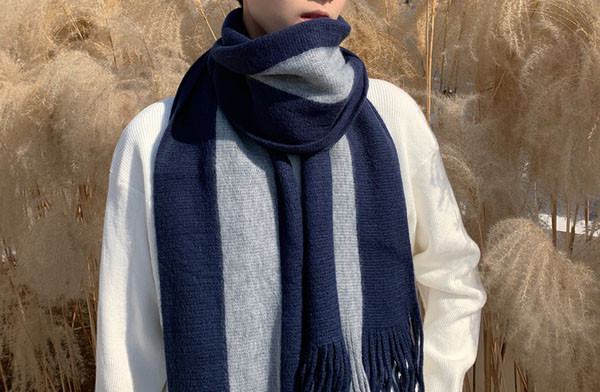 Modern férfi téli sál több színben