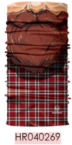 Ανδρικό κασκόλ σπορ-casual κατάλληλο για το πρόσωπο