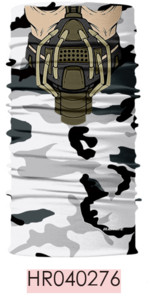 Ανδρικό κασκόλ σπορ-casual κατάλληλο για το πρόσωπο