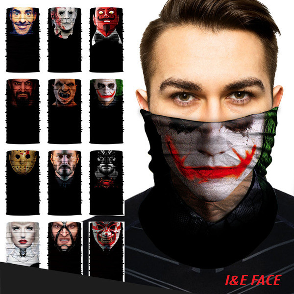 Sport férfi kerékpáros maszk arcra