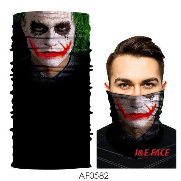 Sport férfi kerékpáros maszk arcra