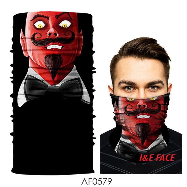 Sport férfi kerékpáros maszk arcra