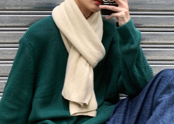 Új modell tiszta sál - alkalmas férfiak és nők számára