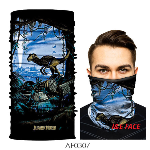 Ležerna muška maska sa šalom