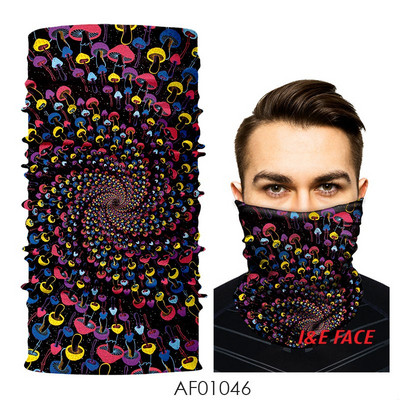 Kényelmes és praktikus férfi sál, típusú arcmaszk légáteresztő anyagból