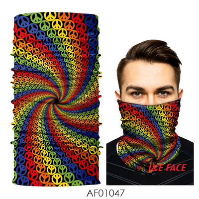 Kényelmes és praktikus férfi sál, típusú arcmaszk légáteresztő anyagból