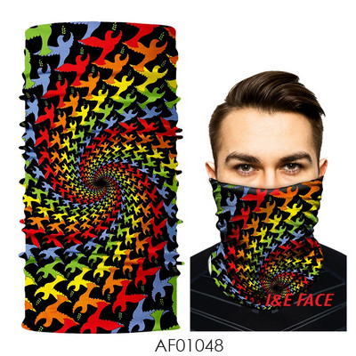 Kényelmes és praktikus férfi sál, típusú arcmaszk légáteresztő anyagból