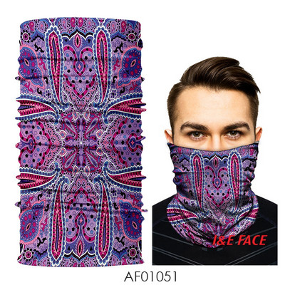 Kényelmes és praktikus férfi sál, típusú arcmaszk légáteresztő anyagból