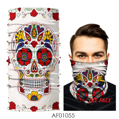 Kényelmes és praktikus férfi sál, típusú arcmaszk légáteresztő anyagból