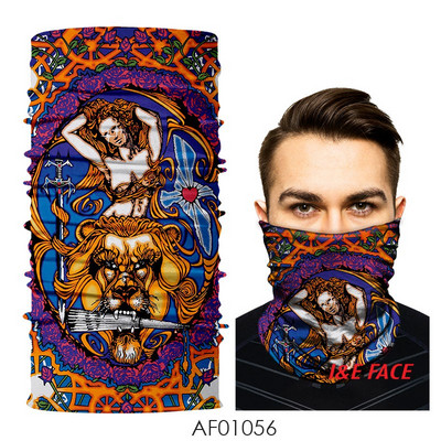 Kényelmes és praktikus férfi sál, típusú arcmaszk légáteresztő anyagból