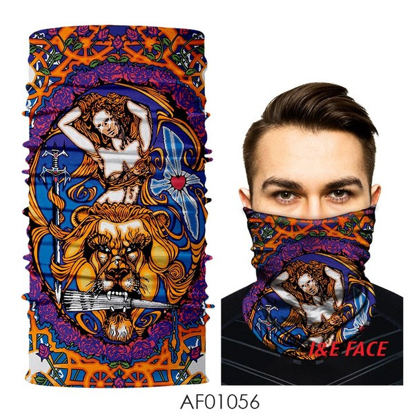 Kényelmes és praktikus férfi sál, típusú arcmaszk légáteresztő anyagból