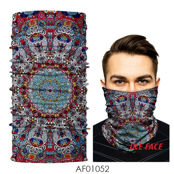 Kényelmes és praktikus férfi sál, típusú arcmaszk légáteresztő anyagból