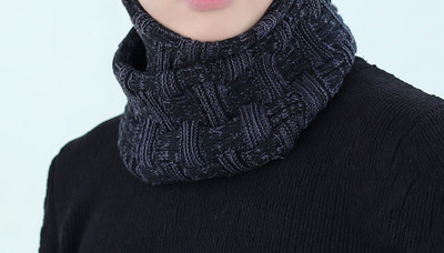 Moderna vīriešu šalle ar uzrakstu - vairāki modeļi