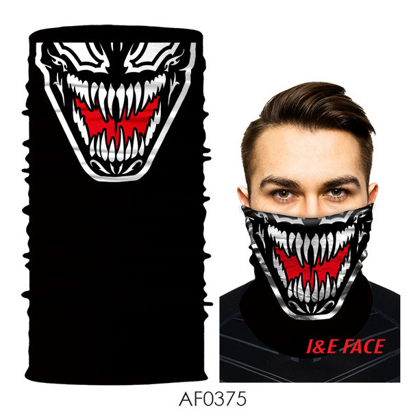 Fekete férfi sál 3D alkalmazásokkal - minden szabadtéri sporthoz alkalmas