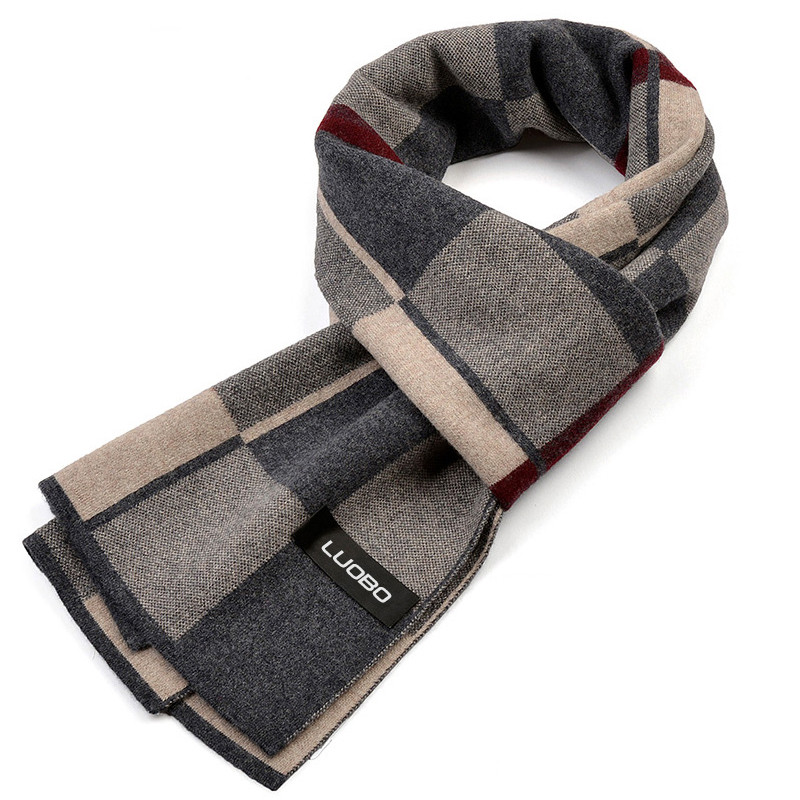 Gyapjú férfi alkalmi sál