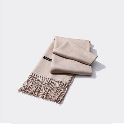 Egyszínű férfi gyapjú sál