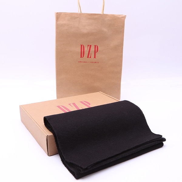 Egyszínű férfi gyapjú sál