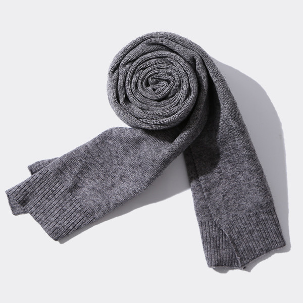 Egyszínű férfi gyapjú sál