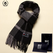 Férfi téli sál rojtokkal - többféle modell