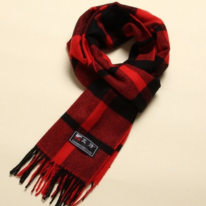 Férfi téli sál rojtokkal - többféle modell