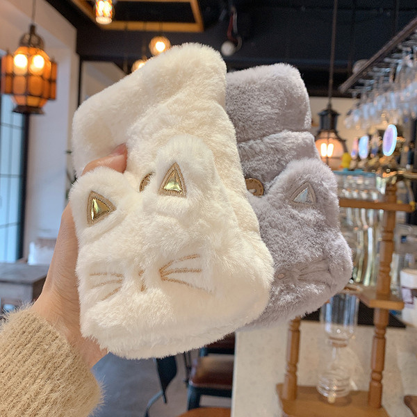 Moderne ženske rukavice od perja s vezom