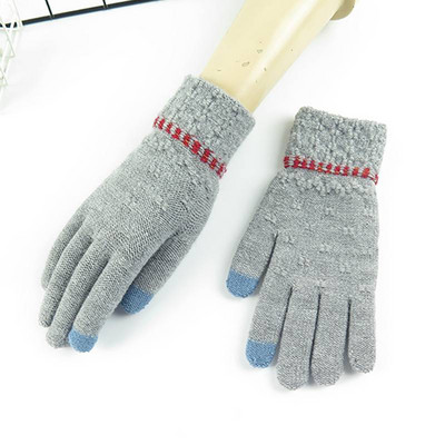 Μάλλινα γυναικεία γάντια - δύο μοντέλα