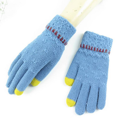 Μάλλινα γυναικεία γάντια - δύο μοντέλα