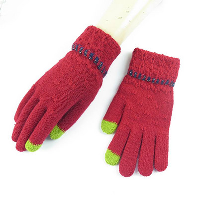 Μάλλινα γυναικεία γάντια - δύο μοντέλα