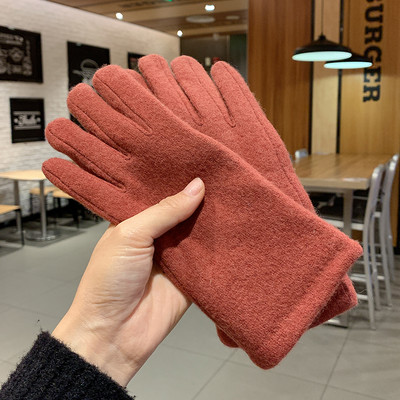 Női téli kesztyű-tiszta modell