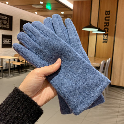 Női téli kesztyű-tiszta modell