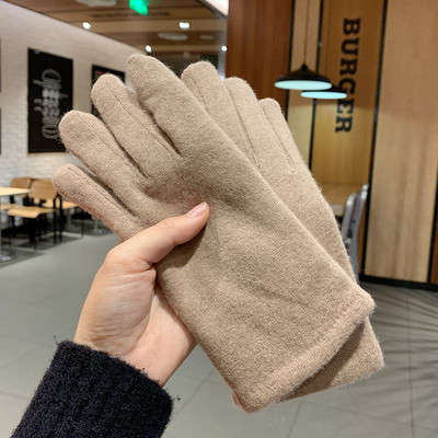 Női téli kesztyű-tiszta modell