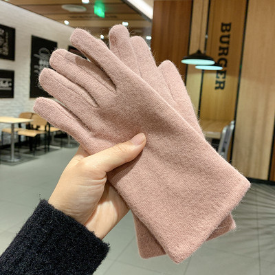 Női téli kesztyű-tiszta modell