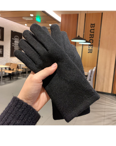 Női téli kesztyű-tiszta modell