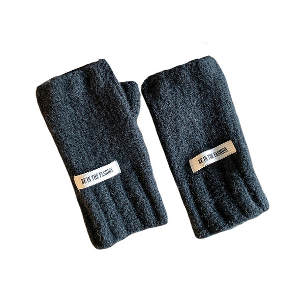 Női alkalmi kesztyű emblémával