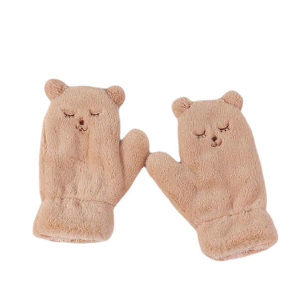 Női pehelykesztyű hímzéssel és 3D elemekkel