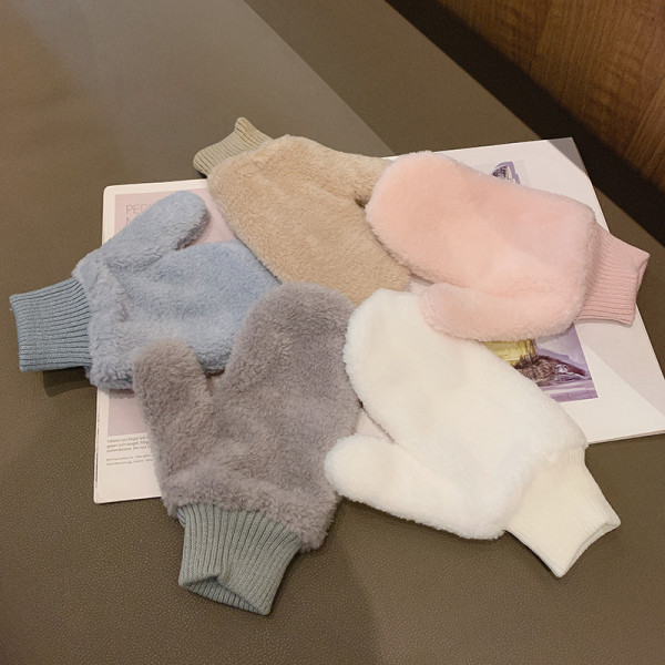 Női pehelykesztyű fűzővel