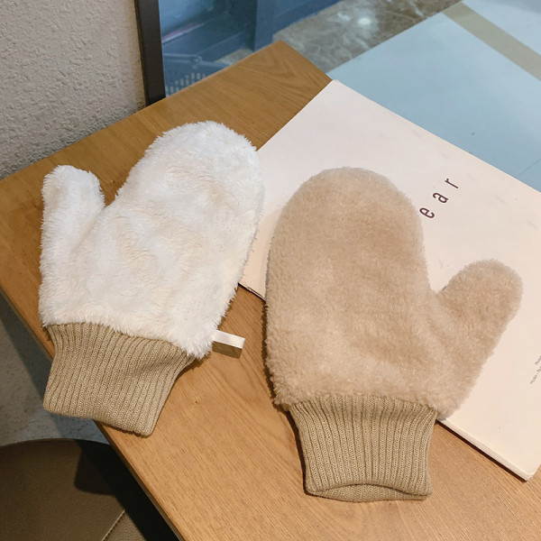 Női pehelykesztyű fűzővel